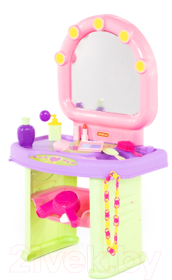 Туалетный столик игрушечный Полесье Салон красоты / 53039 (в пакете)