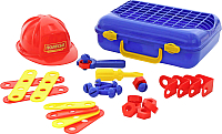 Набор инструментов игрушечный Полесье Механик №2 / 43184 (31эл, в чемодане) - 