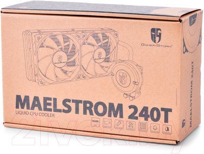 Кулер для процессора Deepcool Maelstrom 240T (DP-GS-H12RL-MS240T)