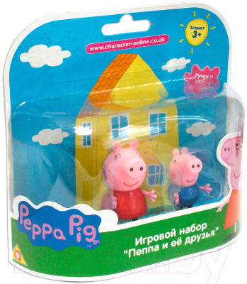 Набор фигурок коллекционных Peppa Pig Пеппа и Джордж (28813)