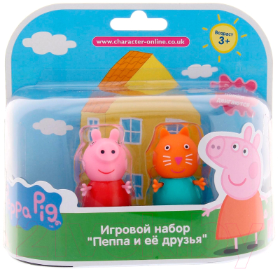 Набор фигурок коллекционных Peppa Pig Пеппа и Кенди (28818)