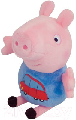 Мягкая игрушка Peppa Pig Джордж с машинкой 29620