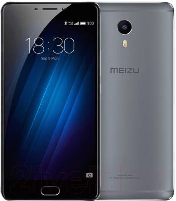Смартфон Meizu M3 Max 64GB/3GB (серый)