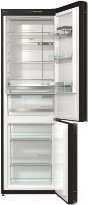 Холодильник с морозильником Gorenje NRK612ORAB