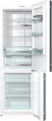 Холодильник с морозильником Gorenje NRK612ORAW