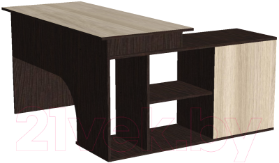 Письменный стол Мебель-Класс Мэдисон-1 (венге/дуб шамони)