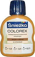 Колеровочный пигмент Sniezka Colorex 60 (100мл, кремовый) - 