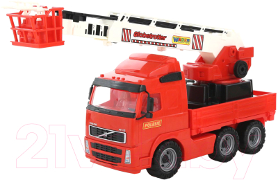 

Автомобиль игрушечный Полесье, Пожарный Volvo / 8787