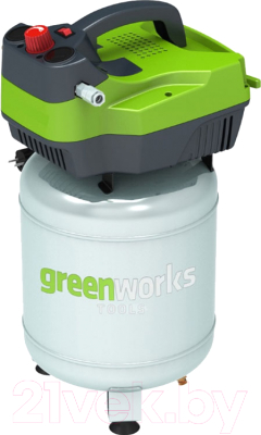 Воздушный компрессор Greenworks GAC24V (4101707)