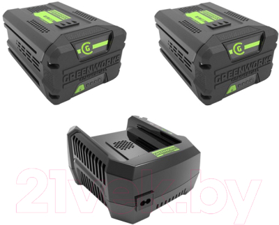 Набор аккумуляторов для электроинструмента Greenworks Start (+ 2 АКБ)