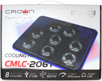 Подставка для ноутбука Crown CMLC-206T