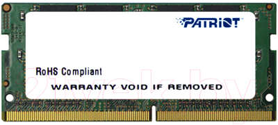 Оперативная память DDR3 Patriot PSD34G1600L82S