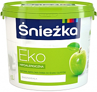 Краска Sniezka Eko (10л, белоснежный) - 