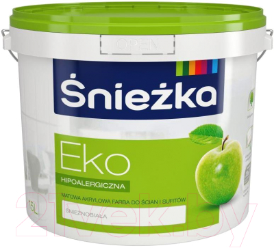 Краска Sniezka Eko (15л, белоснежный)