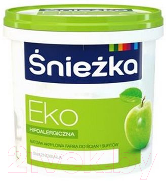 Краска Sniezka Eko (1л, белоснежный)