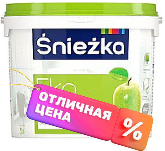 Краска Sniezka Eko