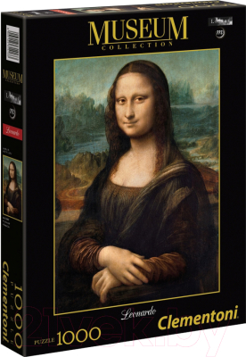 Пазл Clementoni Леонардо да Винчи. Мона Лиза 31413 (1000эл)
