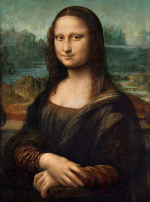 Пазл Clementoni Леонардо да Винчи. Мона Лиза 31413 (1000эл)