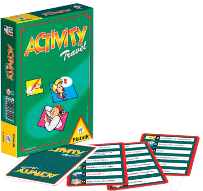 Настольная игра Piatnik Activity Travel / 776809 (дорожная версия)