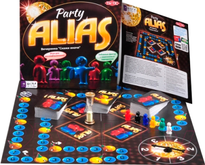 Настольная игра Tactic Party Alias 2 / Скажи иначе. Вечеринка 2 (53365)