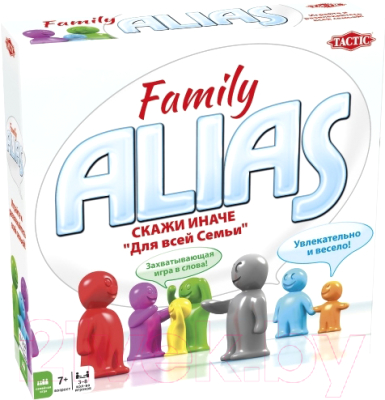 Настольная игра Tactic Family Alias 2 / Скажи иначе. Для всей семьи 2 (53367)