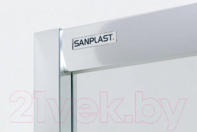 Душевой уголок Sanplast KN/TX5b-80x100-S sbGY (с Glass Protect)