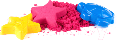 Кинетический песок Genio Kids Умный песок. Розовый SSR101 (1кг)