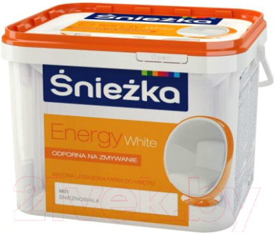 Краска Sniezka Energy White (3л, белоснежный)