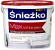 Краска Sniezka Max White Latex с тефлоном (5л, матовый белоснежный) - 