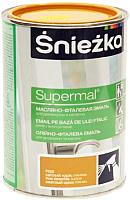 Эмаль Sniezka Supermal масляно-фталевая (800мл, орех светлый) - 