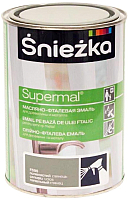 Эмаль Sniezka Supermal масляно-фталевая (800мл, пепельный) - 