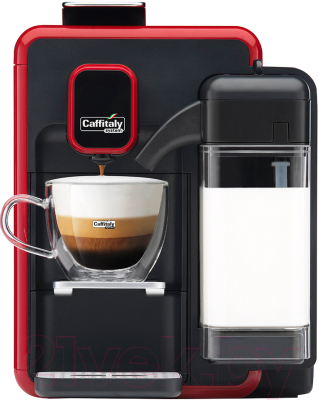 Капсульная кофеварка Caffitaly Bianca S22 / 13017 (красный/черный)