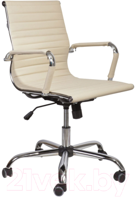 Кресло офисное Седия Emmanuel Chrome Eco (кремовый)