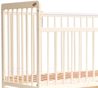 Детская кроватка Bambini Euro Style М / 01.10.04 (слоновая кость)