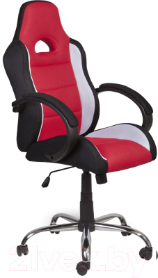 Кресло офисное Седия Tyrrell (черный/белый/красный)
