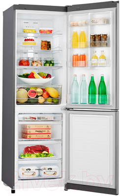 Холодильник с морозильником LG GA-B429SMQZ