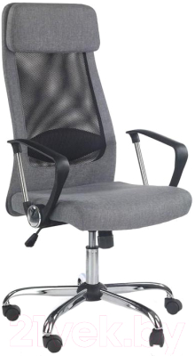 Кресло офисное Halmar Zoom (черный/серый)