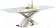Обеденный стол Halmar Sandor 160-220x90 (белый) - 