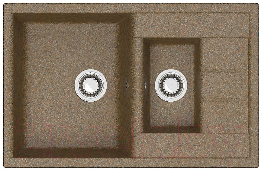 Мойка кухонная Berge BR-7612 (терракот)