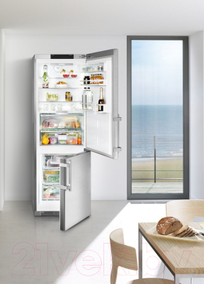 Холодильник с морозильником Liebherr CBNPes 5758