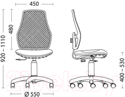 Кресло детское Nowy Styl Fox GTS (OH/5 FJ-3)