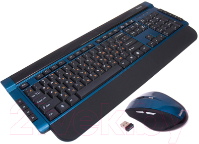 Клавиатура+мышь Dialog Katana KMROK-0517U (синий)