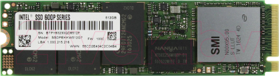 SSD диск Intel 600p Series 512Gb (SSDPEKKW512G7X1)
