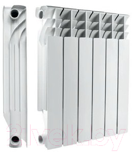 Радиатор алюминиевый Alcobro AL-G500 (6 секций)