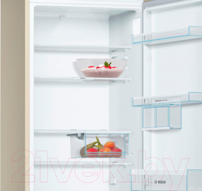 Холодильник с морозильником Bosch KGE39XK2OR