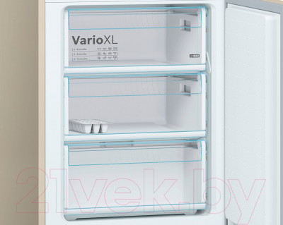 Холодильник с морозильником Bosch KGE39XK2OR