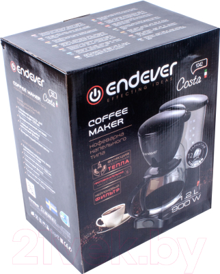 Капельная кофеварка Endever Costa-1042 (черный)
