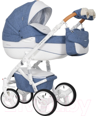 Детская универсальная коляска Riko Brano Luxe 3 в 1 (04/denim)