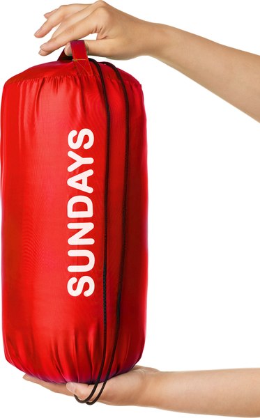 Спальный мешок Sundays ZC-SB001 (красный)
