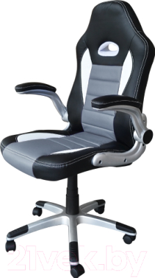 Кресло геймерское Mio Tesoro Данте AOC-8033 (черный/белый/серый)